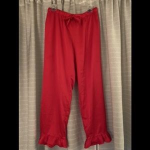 VS Silk Drawstring Pajama Pants